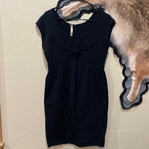 Uncle Frank Large Short Sleeve Sweater‎ Dress Casual Office LBD